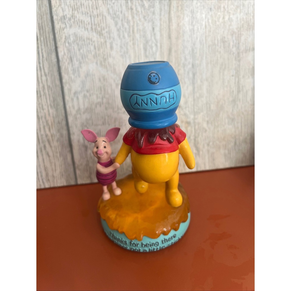 Disney Westland Giftware Winnie the Pooh Piglet Bobblehead A Little Sticky 17711